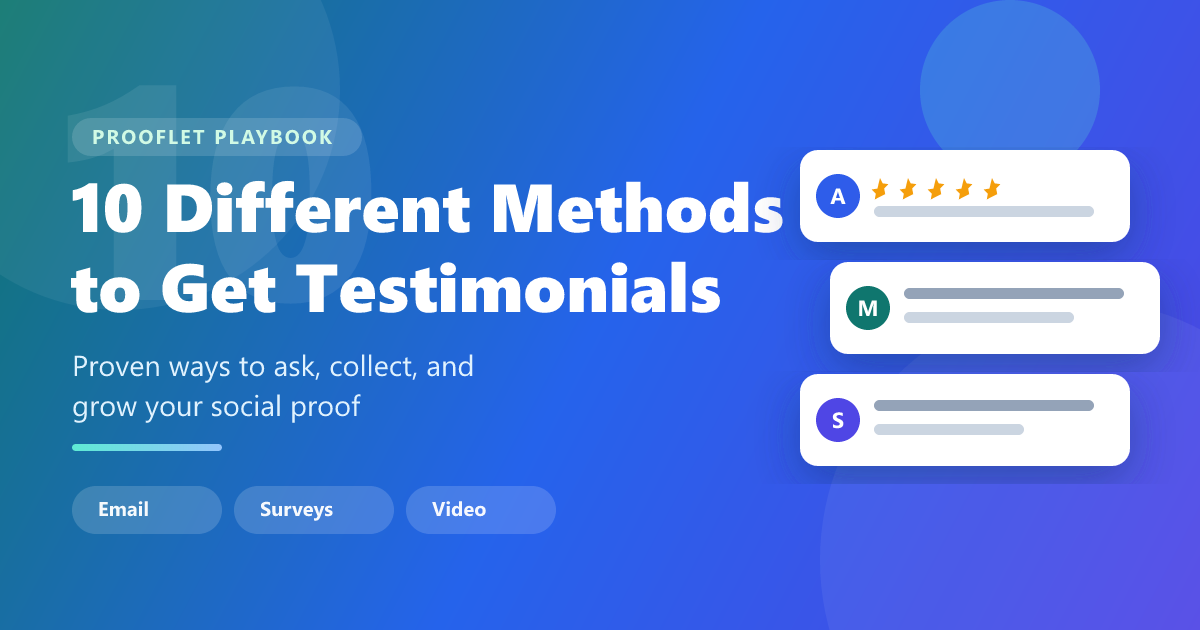 10 different methods to get testimonials